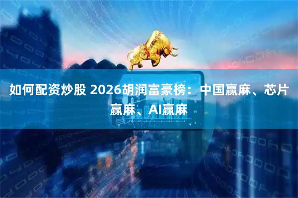 如何配资炒股 2026胡润富豪榜：中国赢麻、芯片赢麻、AI赢麻